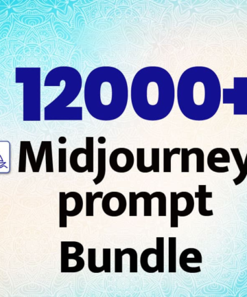 12000+ Midjourney Prompts Bundle