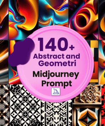 140+ Abstract and Geometric Midjourney Prompt